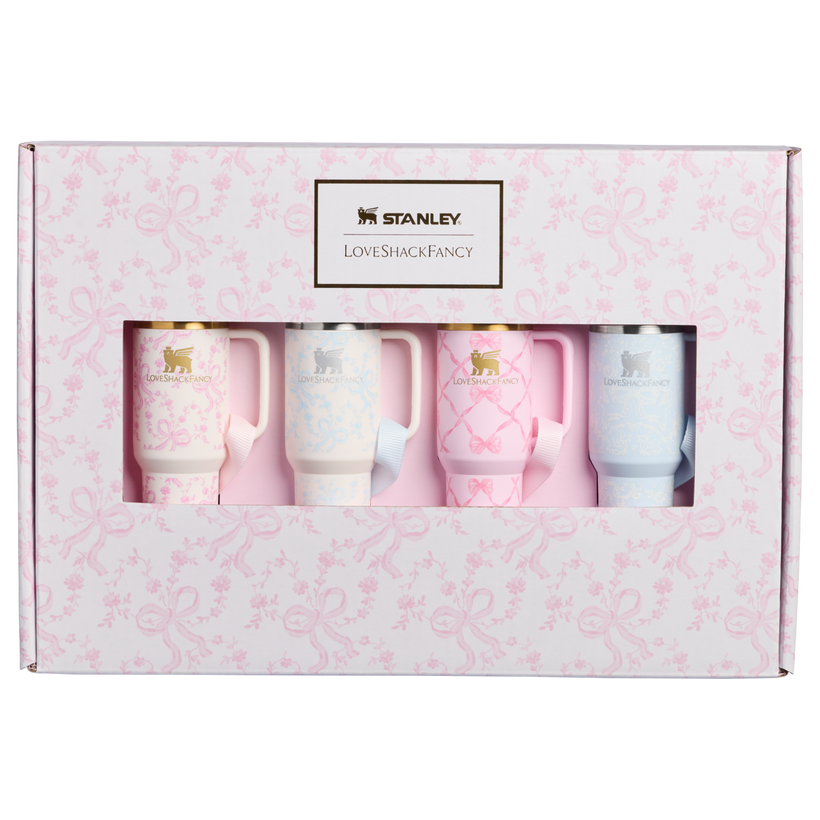 Stanley 1913 x LoveShackFancy Holiday Quencher ProTour Ornament Set - Travel Gift Sip