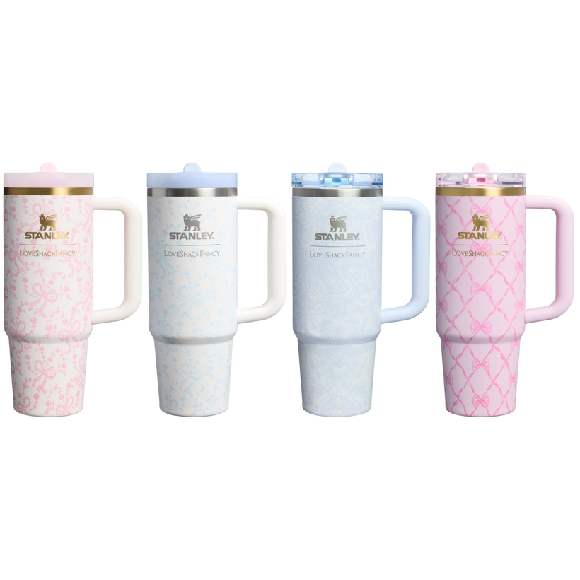Stanley 1913 x LoveShackFancy Holiday The Quencher ProTour Set 4-pack - Quick Holiday Pour